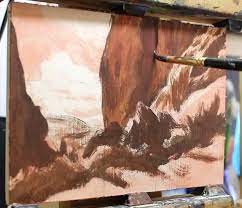 Landscape Painting In Oil