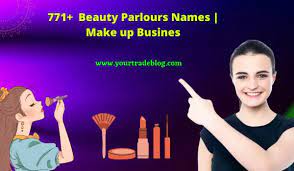 774 catchy makeup business name ideas