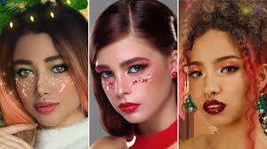 10 christmas makeup look ideas for the