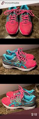 Asics Pink Tennis Shoes Size 5 5 Mens Asics Unisex Pink