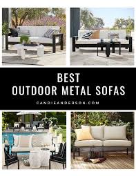 21 Best Outdoor Metal Sofas For Your