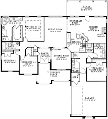 House Plan With Courtyard Entry Garage