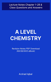lecture notes on a level chemistry pdf