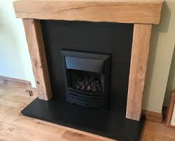 Gas Fire Wooden Fireplace Surround