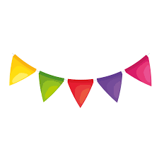 party banner pennant vector design