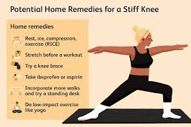 stiff knee after sitting causes and