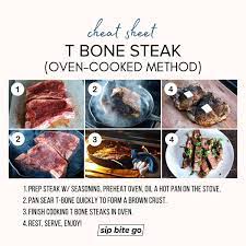 how to cook t bone steak in oven easy