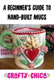 hand built pottery mugs