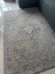 ikea vedbÄk light grey carpet rug
