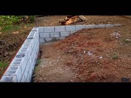 Constructing A Retaining Wall You