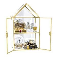 Wall Glass Cabinet Display For Perfume