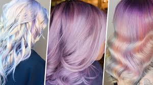 holographic hair cool dye job 2017