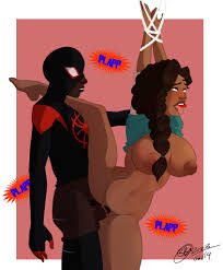 Rule34 - If it exists, there is porn of it  miles morales, rio morales,  spider-man  7197623