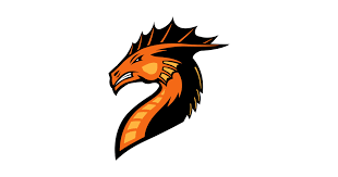 Orange Dragon Head Logo By Anotherone