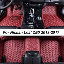 car floor mats for nissan leaf ze0 2016