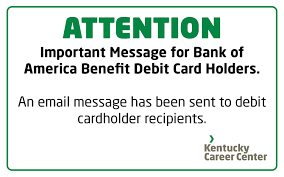 May 31, 2020 · an obvious, surefire way to know that your claim is in paying status is receipt of an electronic payment card from the arizona des. Ky Career Center On Twitter Attention Bank Of America Will No Longer Load Unemployment Funds On Benefit Debit Cards After January 31 2021 Read The Message Here Https T Co Zo3wdiv4iu Https T Co Rajwu6cf8q