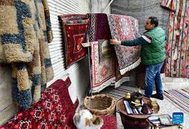 carpet repair booms in syria s aleppo