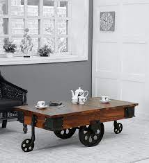 Jonas Coffee Table With Wheels In