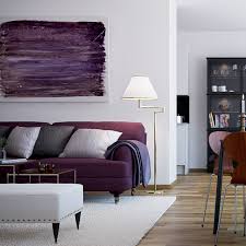 Purple Sofa Interior Design Ideas