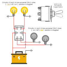 The diagram explains that the power source is coming in. Shop For 6 Pin Dpdt Toggle Switches Mgi Speedware