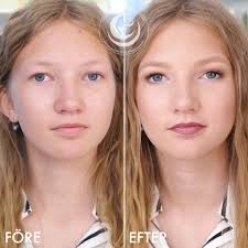 makeup before and after