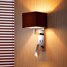 Spruce Led Wall Lamp With Shade