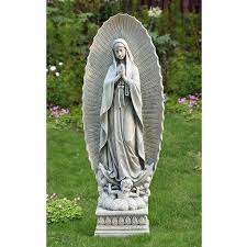 our lady of guadalupe garden statue