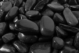 Large Black Polished Pebbles 2 To 3