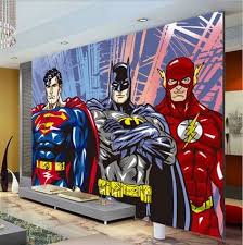 3d Superheroes Batman Superman Flash