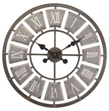 Lincoln Skeleton Garden Clock 62cm