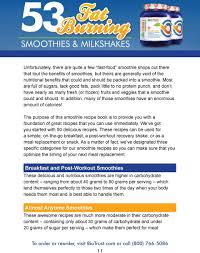 in addition many of those smoothies have an enormous amount of calories the purpose