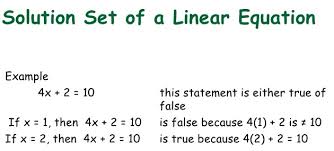 Linear Equations In One Variable A