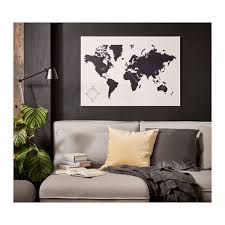 Ikea World Map Furniture Home Living