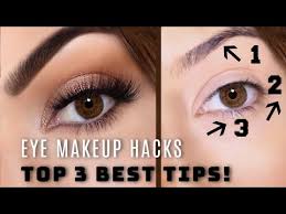 beginners eye makeup top 3 best tricks