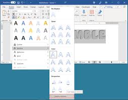 make bubble letters in microsoft word