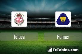 Toluca played pumas at the apertura of mexico on august 29. Toluca Vs Pumas H2h 29 Aug 2021 Head To Head Stats Prediction
