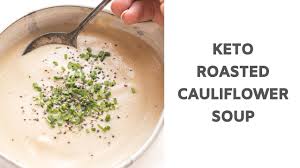 keto roasted cauliflower soup recipe