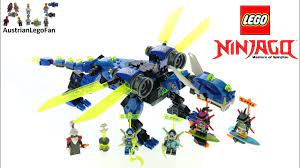 LEGO Ninjago 71711 Jay´s Cyber Dragon - Lego Speed Build Review - YouTube