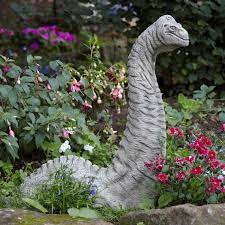 Concrete Brachiosaurus Statue Garden