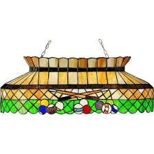 Green Pool Table Light Decor For Game
