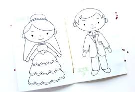 Wedding Coloring Book Template African American Wedding Coloring