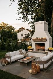 Our Outdoor Fireplace Styled Snapshots