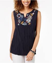 Image result for Style & Co Embroidered Tops