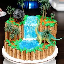 easy dinosaur birthday cake diy