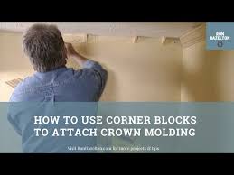 Attach Crown Molding