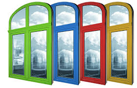 Цветные окна, цены на ламинированные цветные пластиковые окна в Мытищах