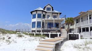 gulf front home with dune lake views in
