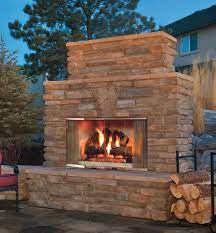 Wood and gas fire pit tables tabletop fire features. Majestic Montana 42 Outdoor Wood Fireplace Traditional Brick Colorado Hearth And Home