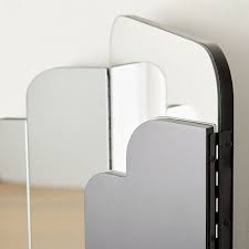 Tri Fold Frameless Vanity Mirror
