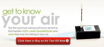 Indoor Air Quality Test Kit Used By The
